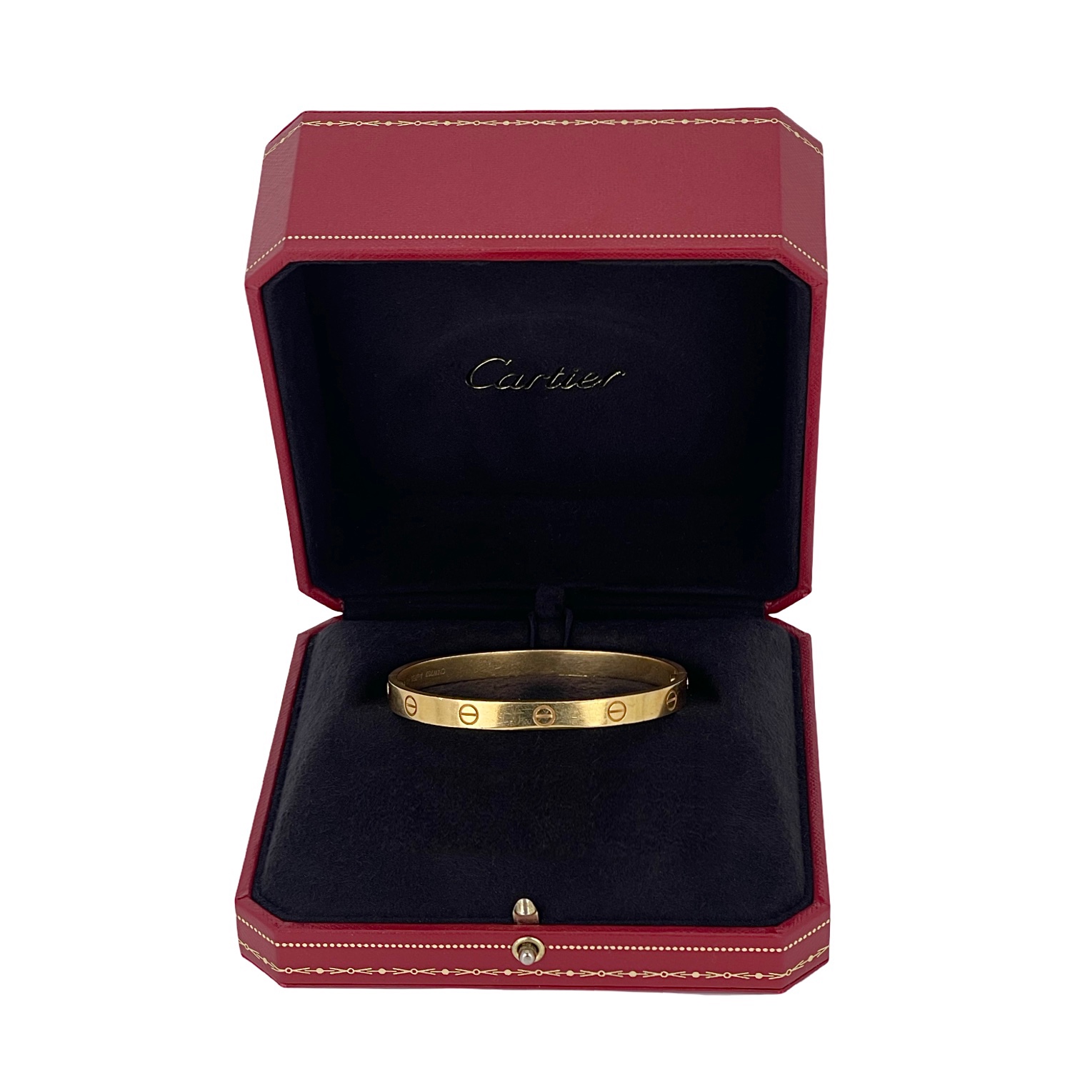 Cartier Yellow Gold Classic Love Bracelet 18