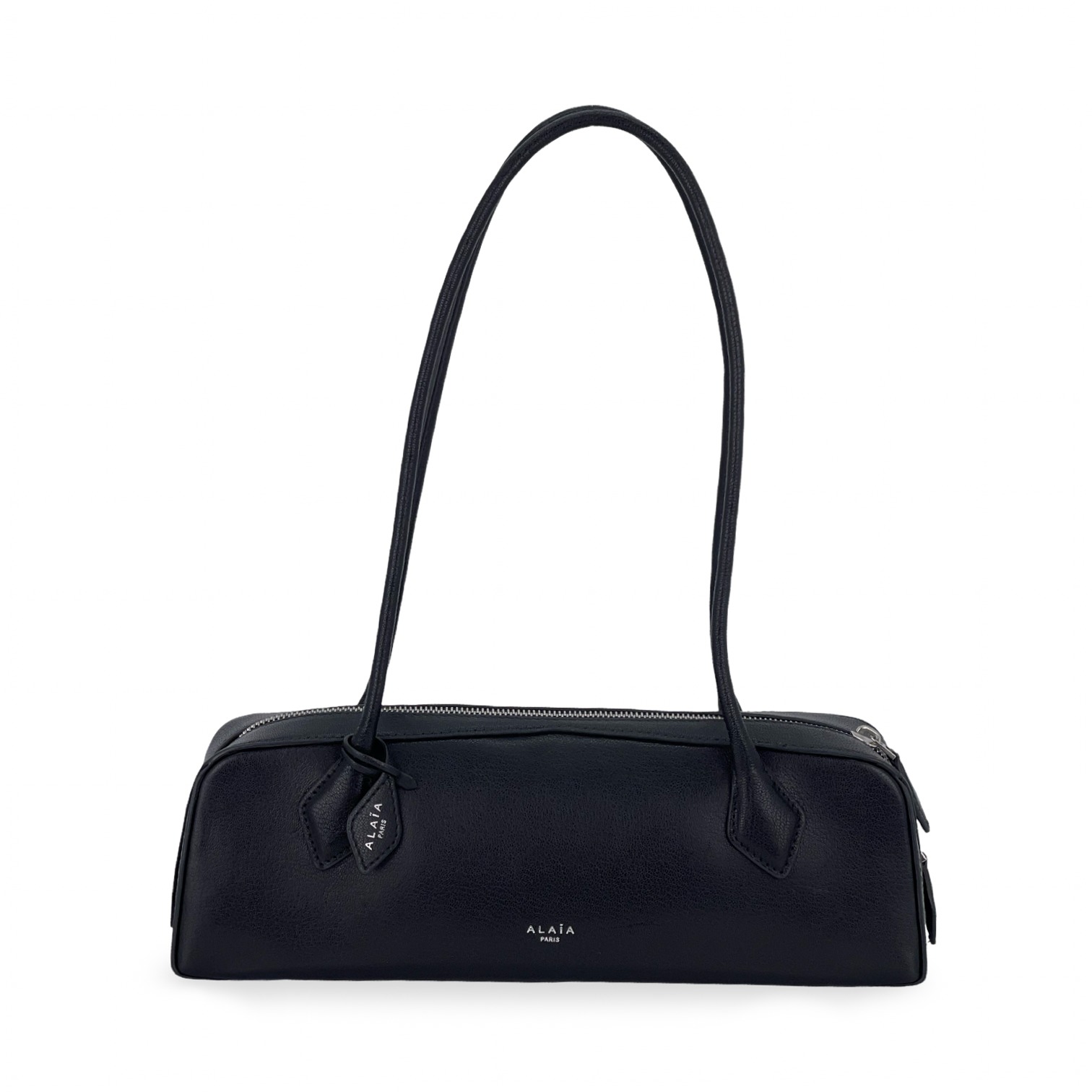 Alaia Black Goatskin Medium Le Teckel Bag