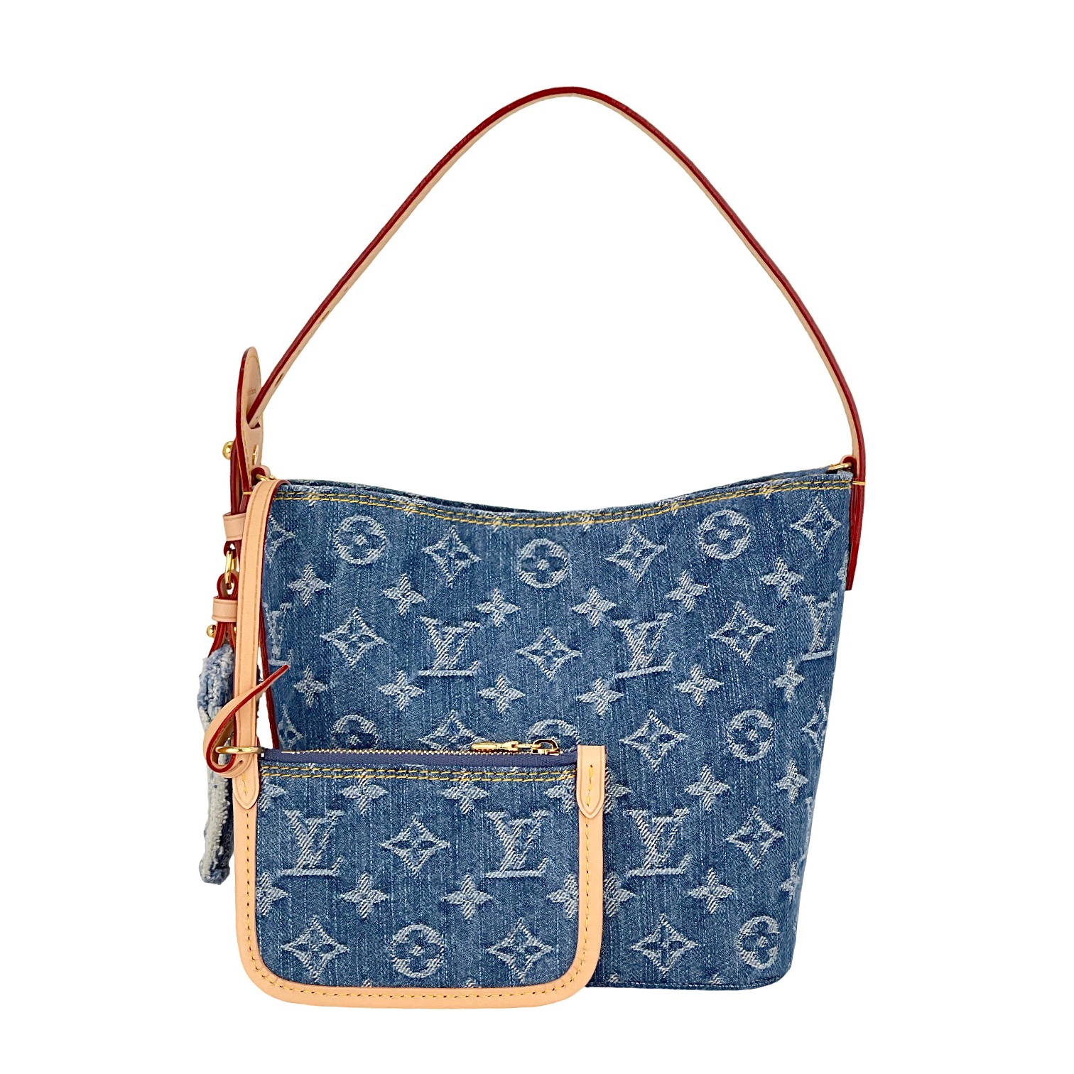 Louis Vuitton Blue Monogram Denim All In BB Bag