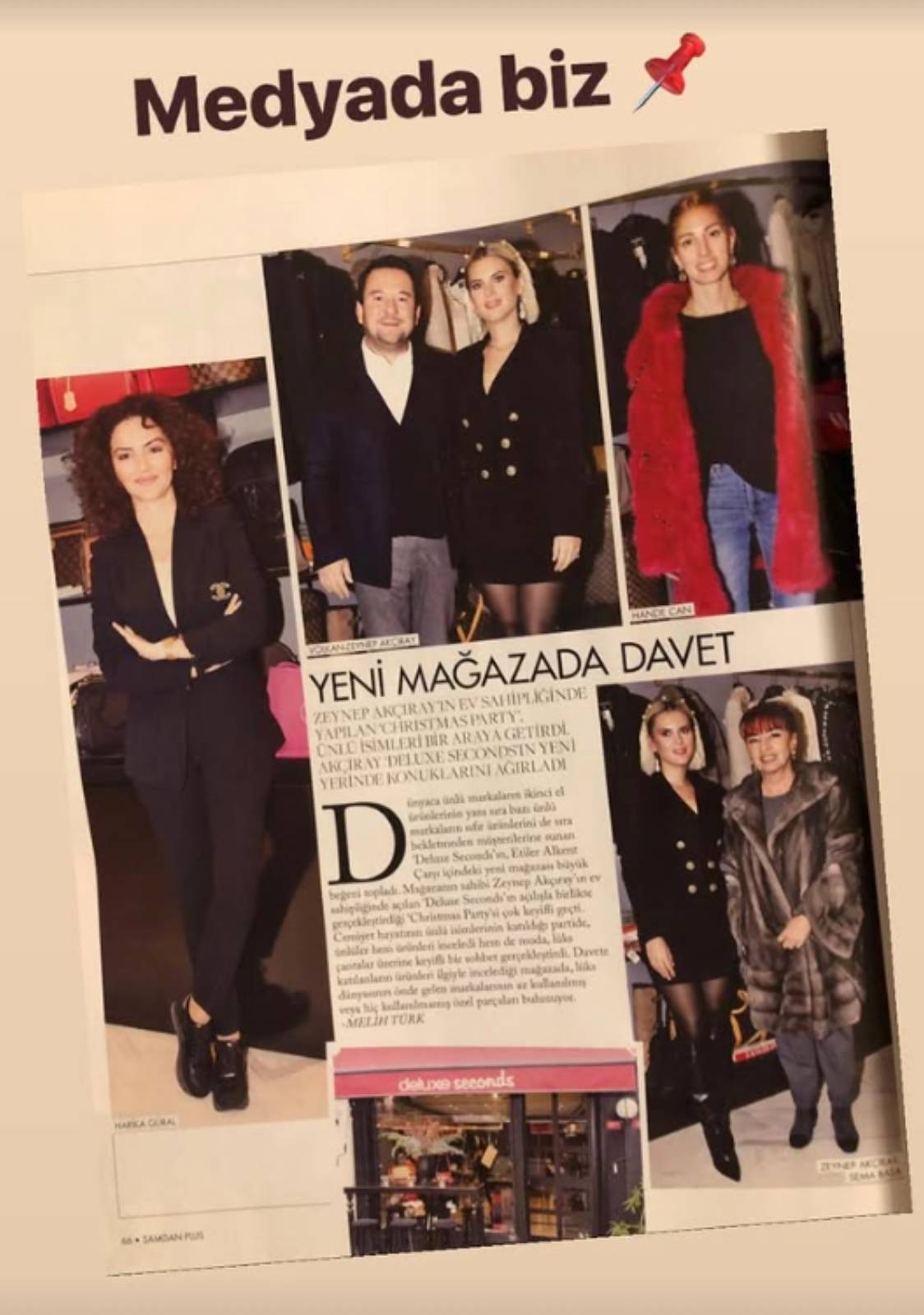 Yeni Mağazada Davet