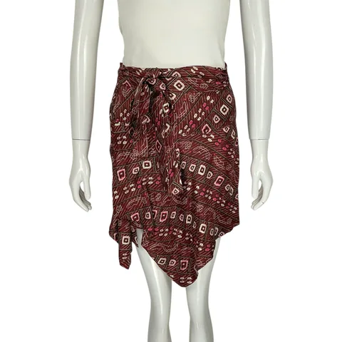 Isabel Marant Brown Ethnic Skirt 38 - 1