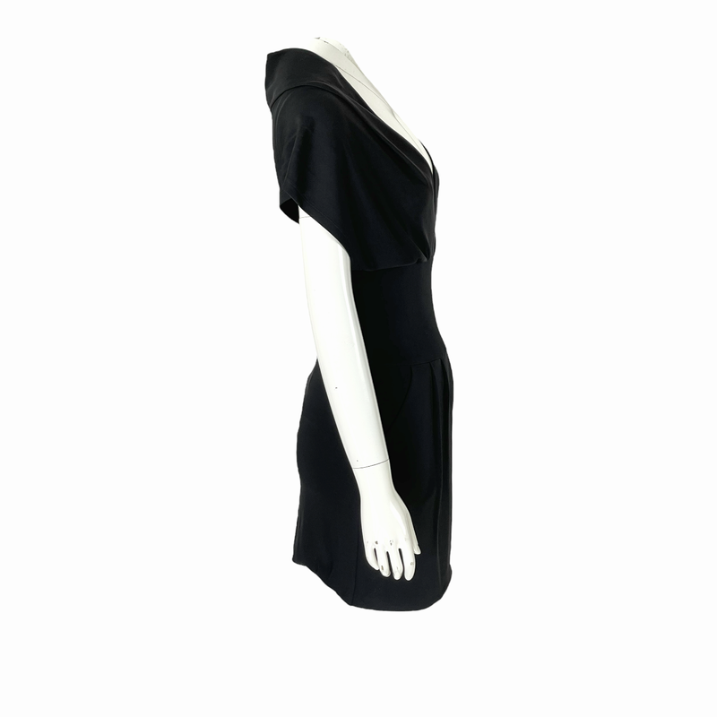 Prada Black Sleeveless Pocket Dress IT38 - 2