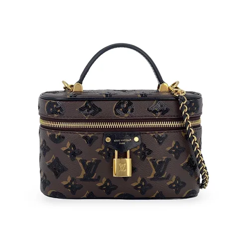 Louis Vuitton Monogram Canvas Sequin Vanity Chain Pouch - 1