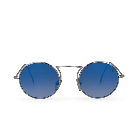 David Marc Silver Blue Allen Sunglasses - 1