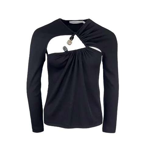 Christopher Eesber Black Crystal Stone Top UK10 - 1