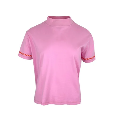 Hermes Rose Pop Canoe Print Cotton Boxy Tshirt 34 - 1