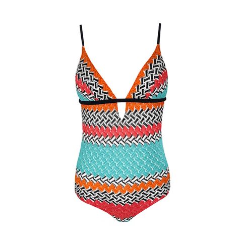Missoni Multicolor One Piece Swimsuit IT42 - 1
