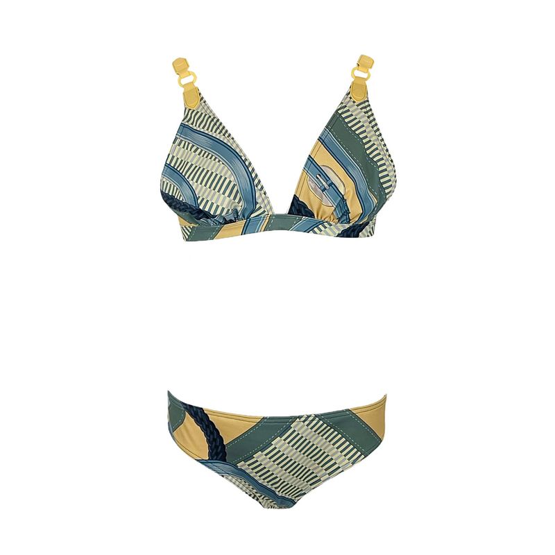 Hermes Coaching Remix 2 Pieces Swimsuit 40