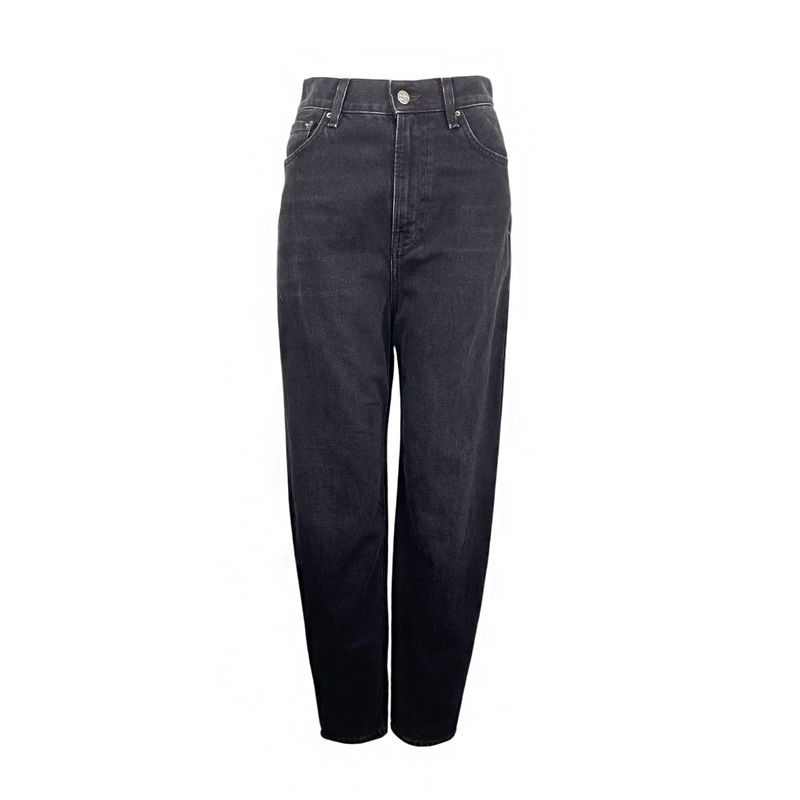 Toteme Anthracite Tapered Leg Denim Pants 25/32 - 1