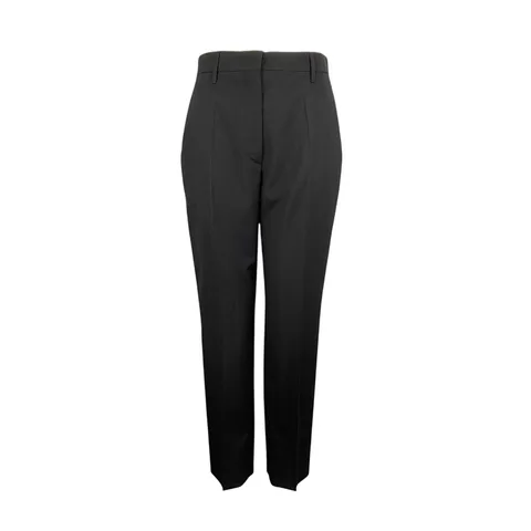 Prada Black Wool Pants IT40 - 1