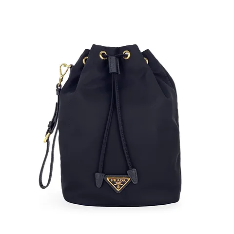 Prada Black Re-Nylon Pouch - 1