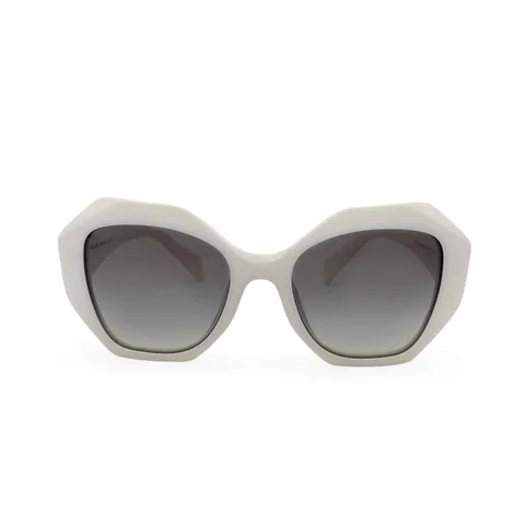 Prada White SPR 16 W Sunglasses - 1