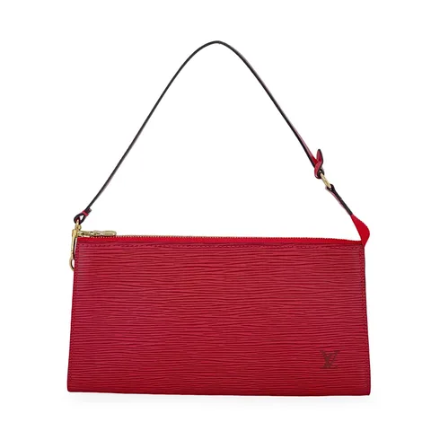 Louis Vuitton Red Epi Leather Pochette Accessoories - 1