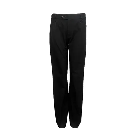 Joseph Black Viscose Cotton Rocker Pants 38 - 1