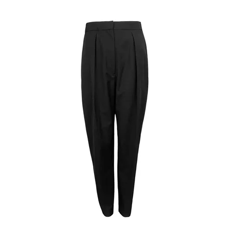 Iro Black Cotton Viscose Pants 38 - 1