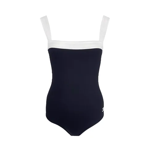 Chanel Black White CC One Piece 2026 Swimsuit 36 - 1