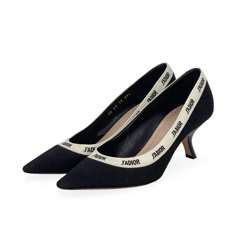 Christian Dior Black Technical Fabric J'Adior Pumps 39.5 - 1