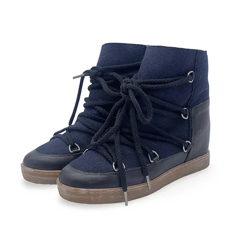 Isabel Marant Black Nowless Snow Boots 38 - 1