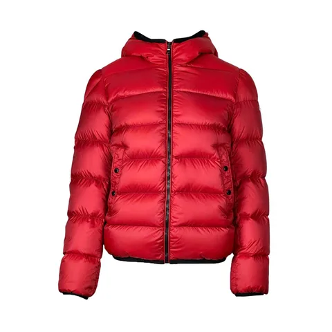 Moncler Red Puffer Serge Giubbotto Jacket 14Y - 1