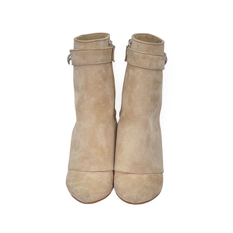 Givenchy Beige Suede Shark Boots 37.5 - 2