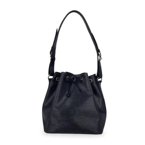 Louis Vuitton Black Epi Leather Petite Noe Shoulder Bag - 1