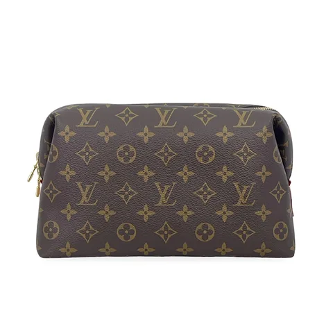 Louis Vuitton Brown Monogram Canvas Cosmetic Pouch GM