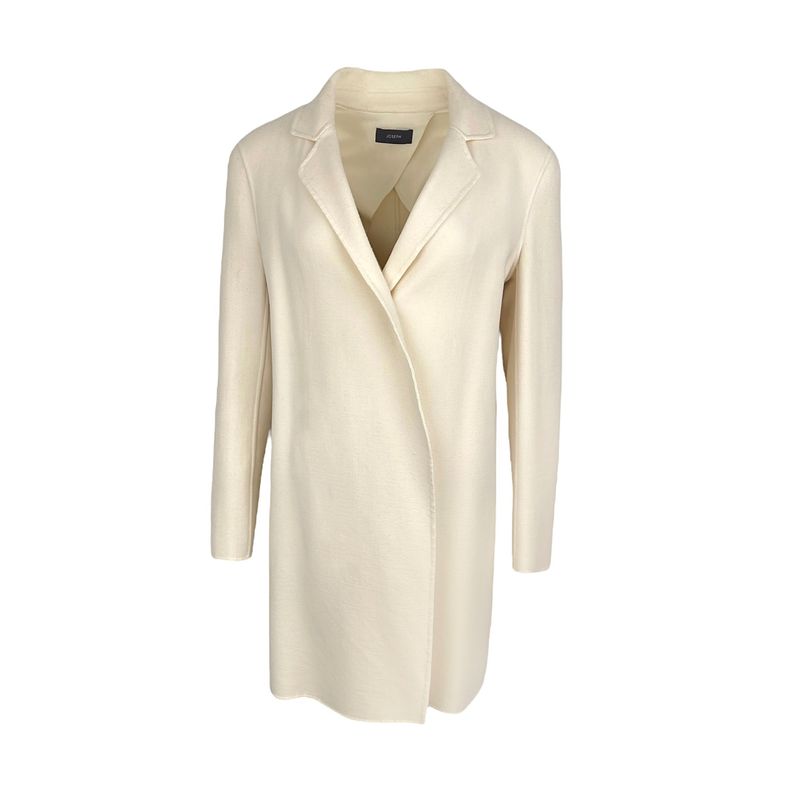 Joseph Cream Wool Coat 36 - 1