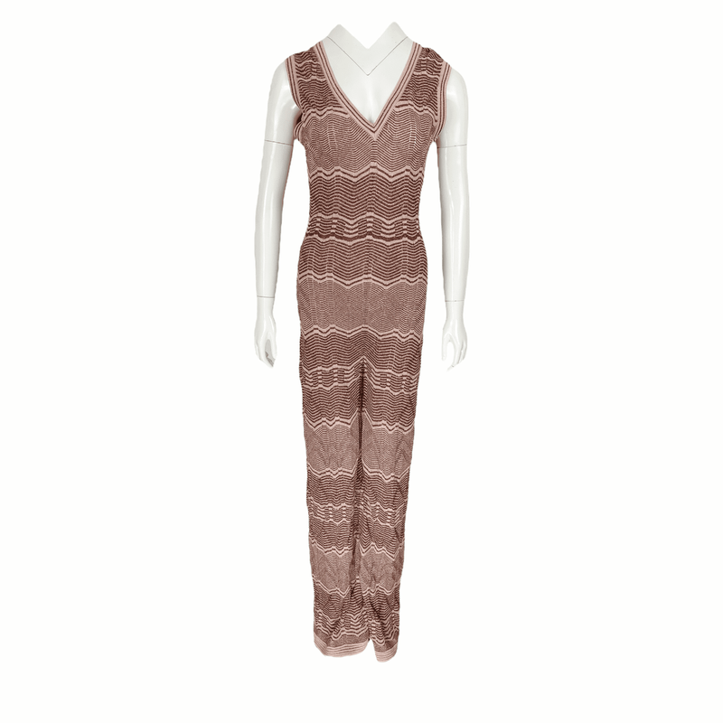 Missoni Brown Powder Long Rompers IT42 - 1