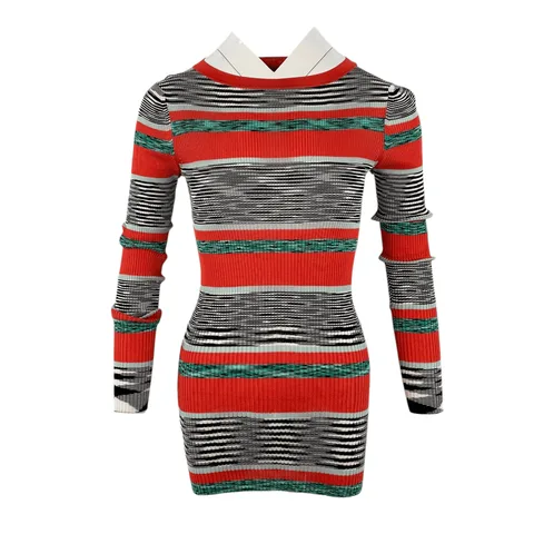 Missoni Orange Green Black Sweatshirt IT40
