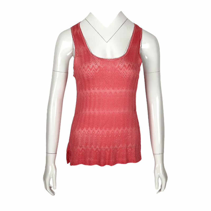 Missoni Mare Pink Sleevesless Blouse IT40 - 1