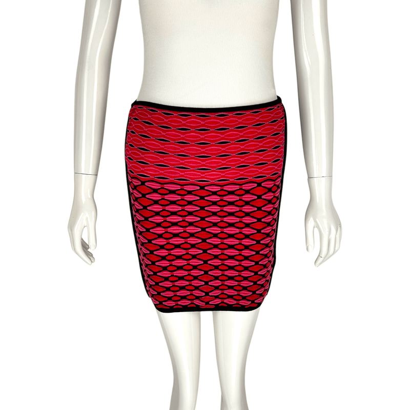 Missoni Pink Red Skirt IT40 - 1