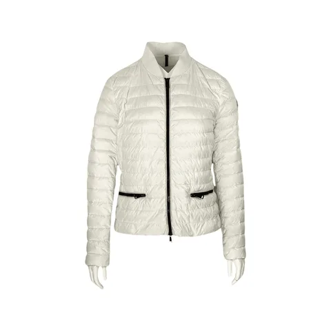 Moncler White Blenca Jacket 4 - 1