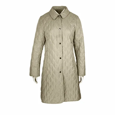 Burberry Beige Quilted Trenchcoat 38 - 1