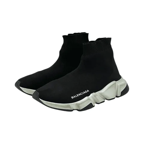 Balenciaga Black Speed Sock Sneakers 37 - 1