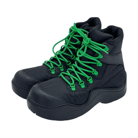 Bottega Veneta Black Green Puddle Bomber 39 - 1
