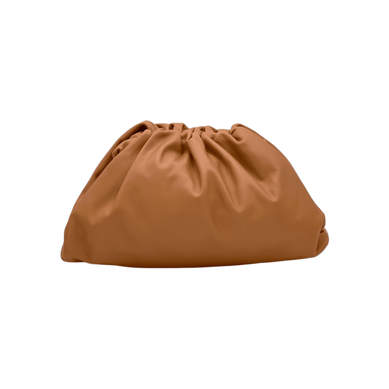 Bottega Veneta Light Brown Leather Pouch - 1