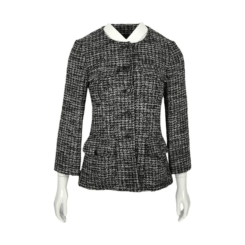Chanel Check Tweed Jacket 36 - 1