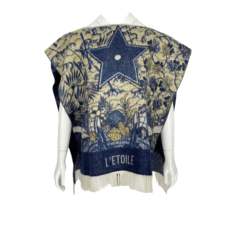 Christian Dior Letoile Cashmere Cape - 1