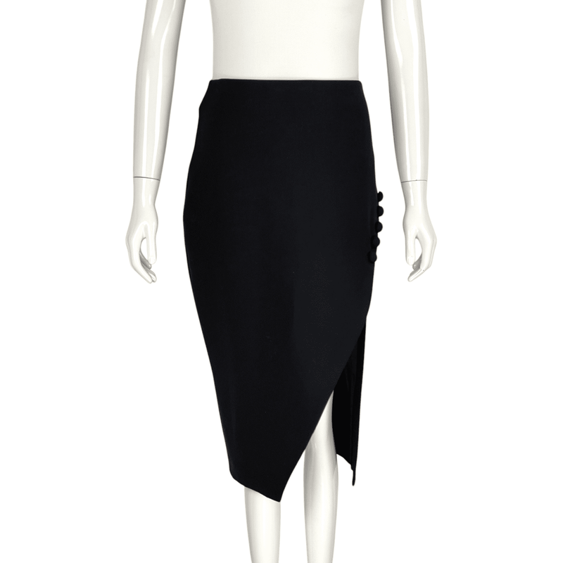 Elizabeth And James Black Polyester Skirt S - 1