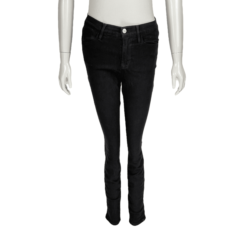 Frame Le High Skinny Black Denim Pants 26 - 1