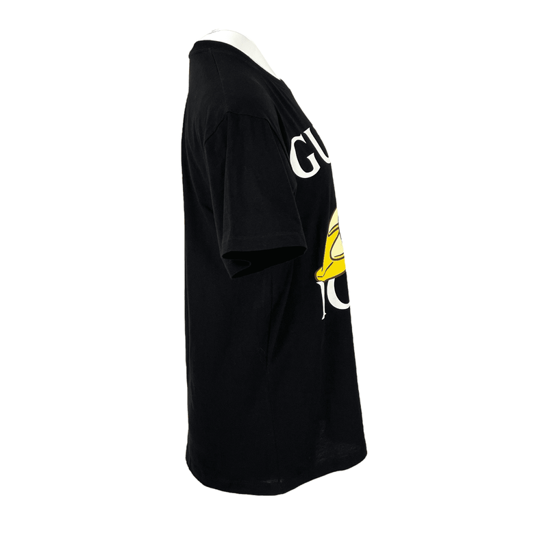 Gucci Black Cotton Banana Cat Tshirt XS - 2
