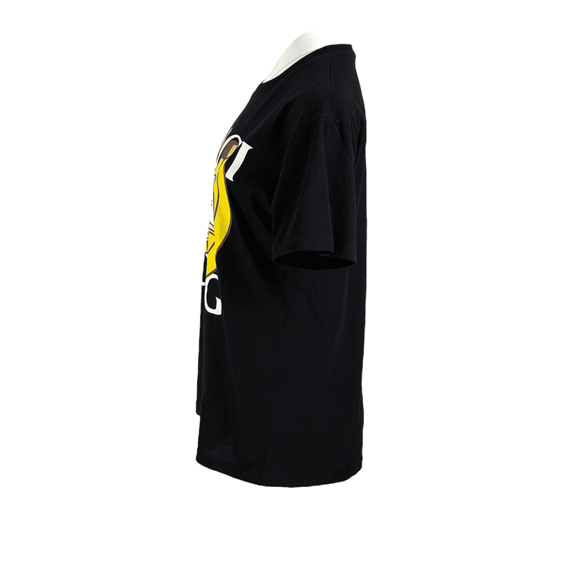 Gucci Black Cotton Banana Cat Tshirt XS - 3