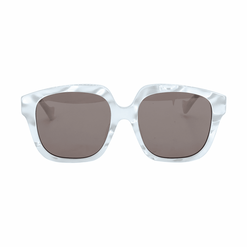 Gucci White GG1376SA 001 Sunglass - 1