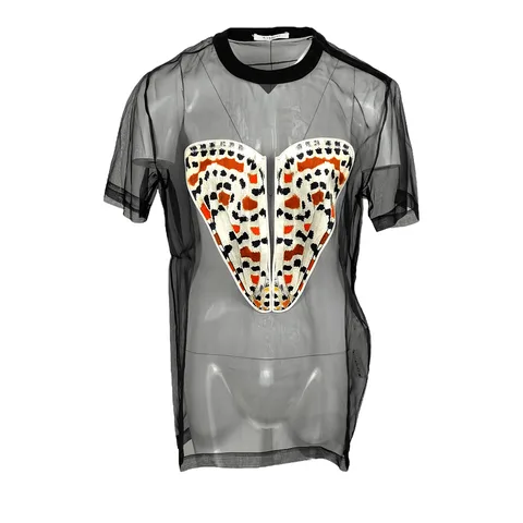 Givenchy Black Butterfly Blouse 38 - 1
