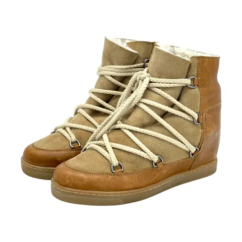 Isabel Marant Camel Beige Nowles Boots 40 - 1