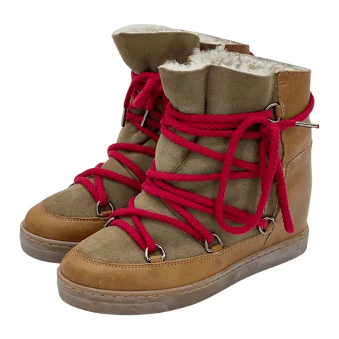 Isabel Marant Light Brown Nowles Boots 37
