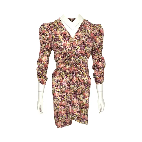 Isabel Marant Multicolor Robe Aliniza Mini Dress 38 - 1