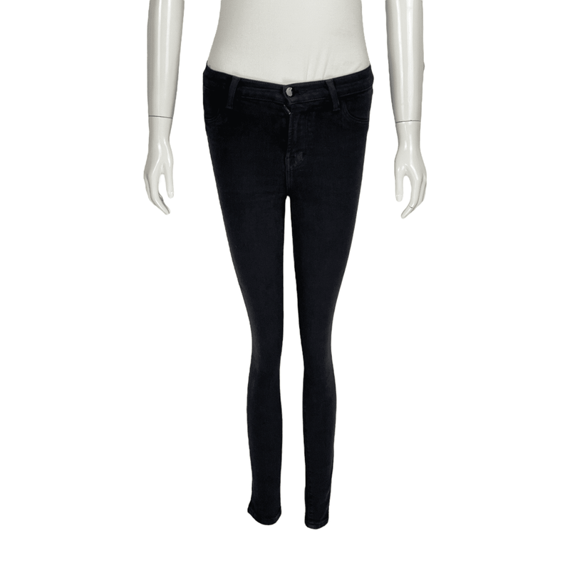 J Brand Black Denim Maria Jeans 25 - 1