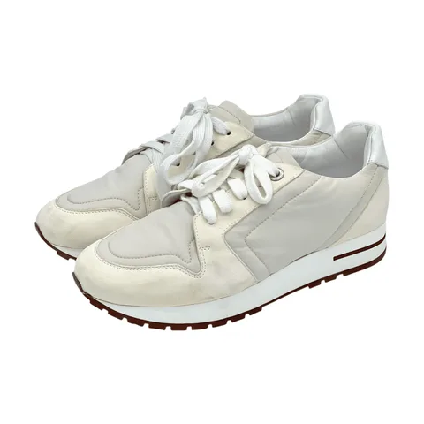 Loro Piana Fabric My Wind Ecru Sneakers 37 - 1