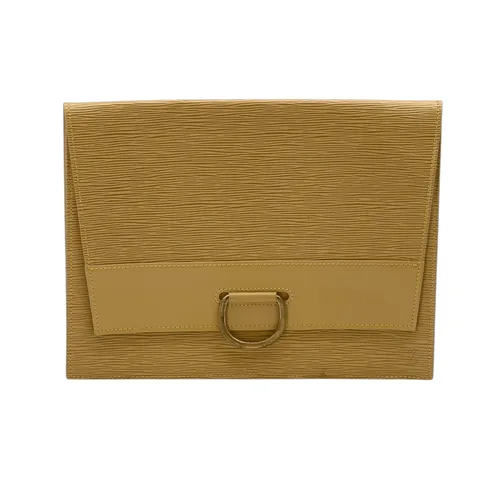 Louis Vuitton Beige Epi Leather Lena Clutch - 1